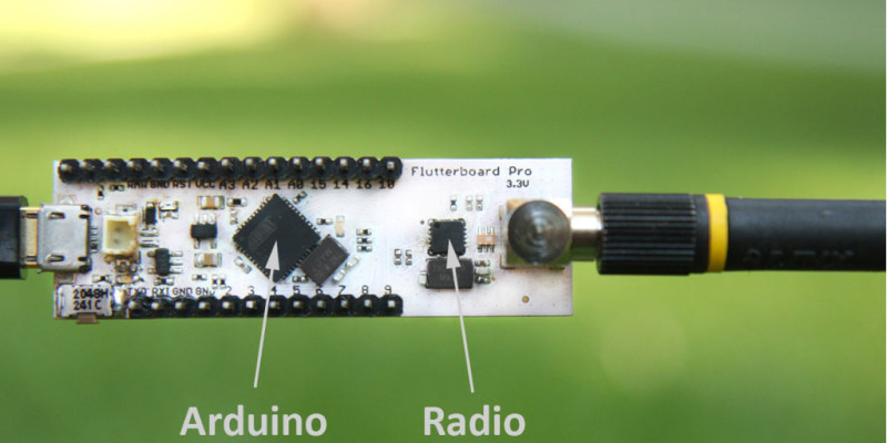 Flutter - The Wireless Arduino with a Half Mile Range