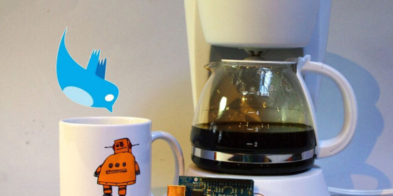 Tweet-A-Pot - A Remote Controlled Coffee Maker via Twitter