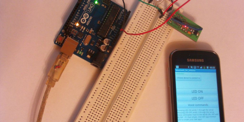 Control Arduino Via Bluetooth And Smartphone