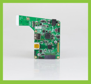 The PCBHub contains all the power management and connectors