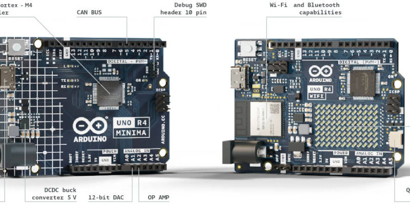 Arduino Releases Uno R4 Minima and R4 WiFi Boards